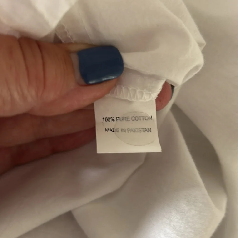 Barbara Gerwit Summer White Size Large Cover Up Tunic